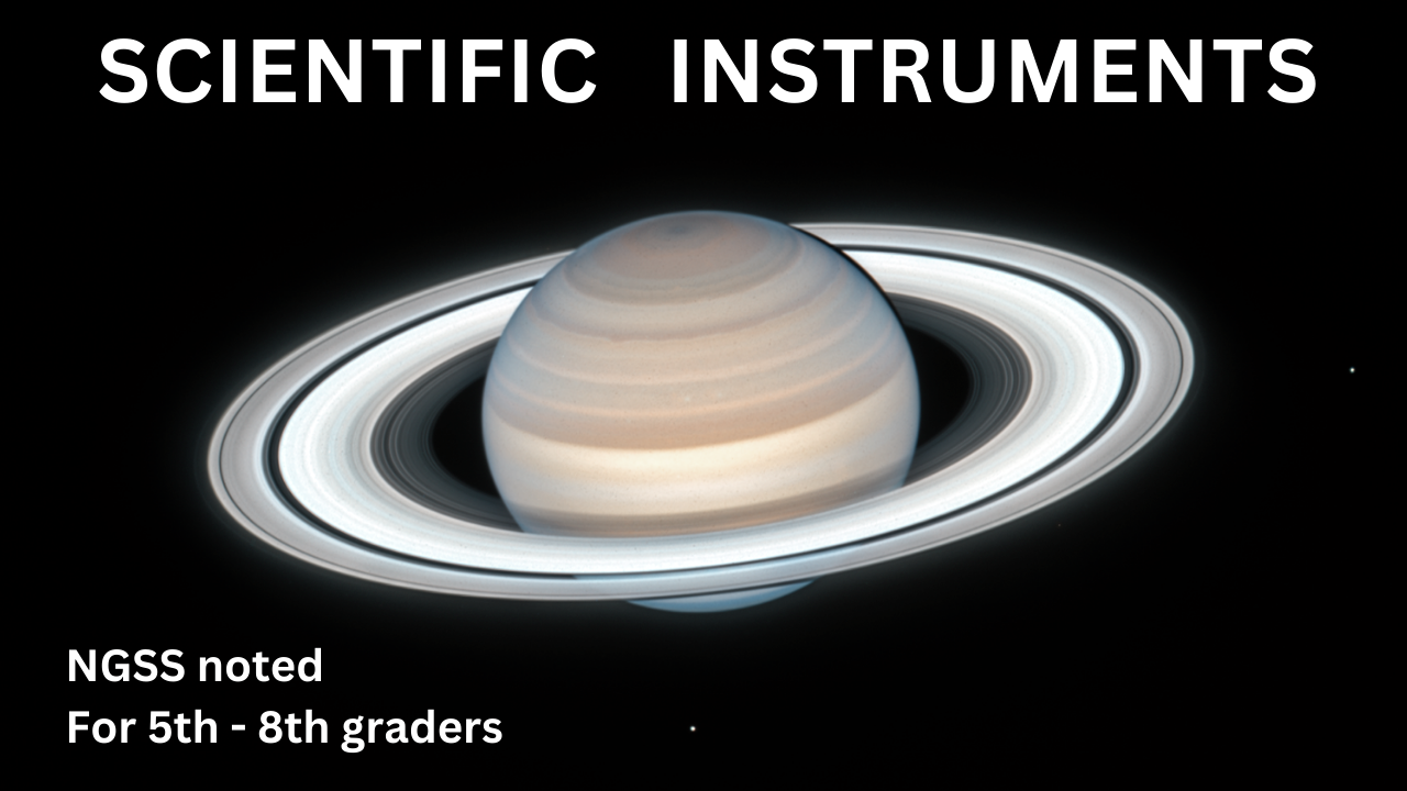 Intro To Scientific Instruments. Video sheet, Google Forms, MS Forms, Blackboard, Canvas, Moodle & more (V3).