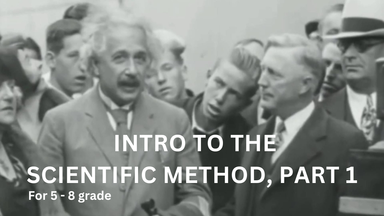 Intro to the Scientific Method, part 1. Video sheet, Google Forms, MS Forms, Blackboard, Canvas, Moodle & more (V4).