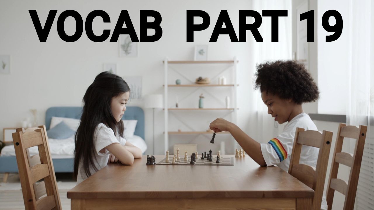 Vocabulary Builder Part 19 Video sheet, Google Forms, Canvas & more V2