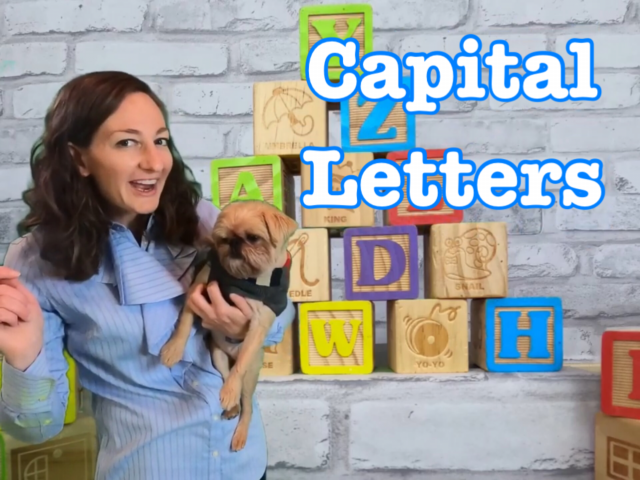 Capital Letter Lesson for Kids